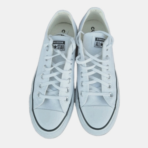 Platform Converse All Star Chuck Taylor LIFT Athletic Sneaker Shoe White Women 7 - Picture 3 of 12